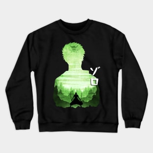 Minimalist Silhouette Zoro Crewneck Sweatshirt